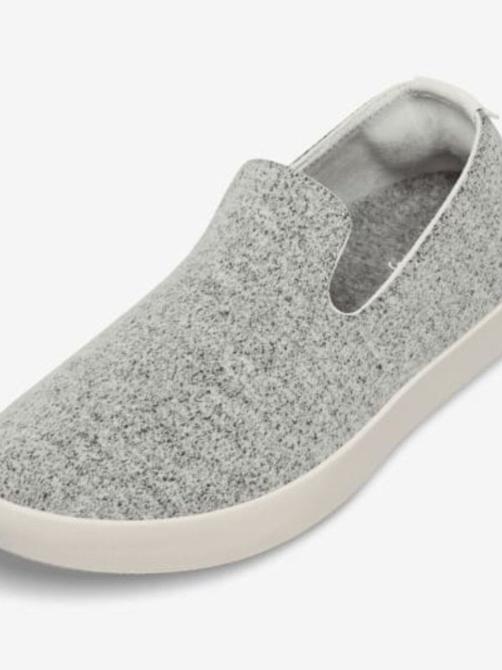 Allbirds Wool Loungers – Women's Size 8 – Natural Grey (Cream Sole)